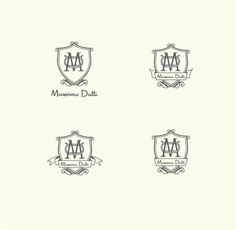 Massimo Dutti - Emblem on Behance | Massimo dutti logo, Emblem logo, Logo design