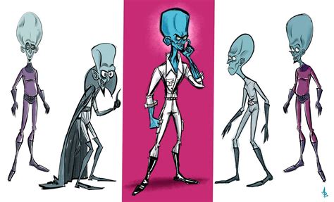 Living Lines Library: Megamind (2010) - Concept Art, Megamind