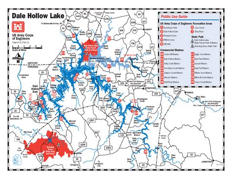 Dale Hollow Lake Map - Map Of Zip Codes