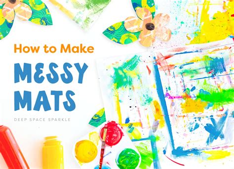 How to Make Messy Mats | Deep Space Sparkle