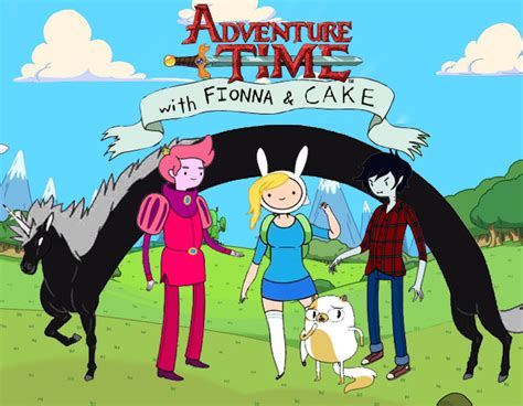 Image - Adventure time with fionna,cake,LM,PG,and Marshall Lee.jpg - The Adventure Time Wiki ...