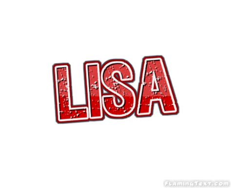 Lisa Logo | Free Name Design Tool from Flaming Text