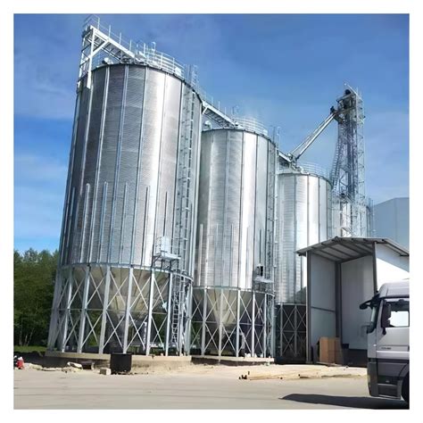 Factory Price Grain Storage Silo 50-1000 Tons Capacity Silo Grain Storage - China Silo and Steel ...