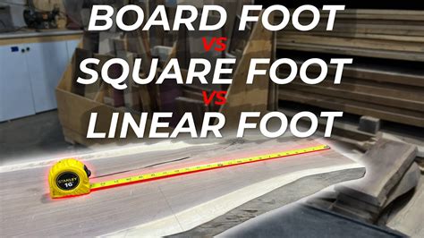 What Is A Board Foot? How To Calculate Wood - YouTube