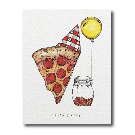 Pizza Party — CARDS BY ALLIE