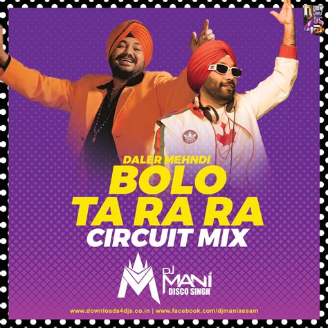 Bolo Ta Ra Ra (Circuit Mix) – DJ Mani Disco Singh | Downloads4Djs