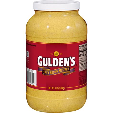 GULDENS Spicy Brown Mustard | Conagra Foodservice