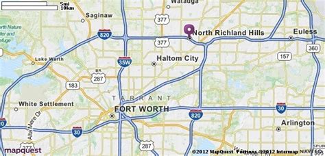 North Richland Hills, TX Map | MapQuest | Places | Pinterest