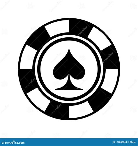 Poker Chip Nominal, One Thousand On Card Symbol Background Vector ...