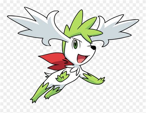 *sky Shaymin Is Best Pokemon - Shaymin Sky Form Cute Clipart (#2130829 ...