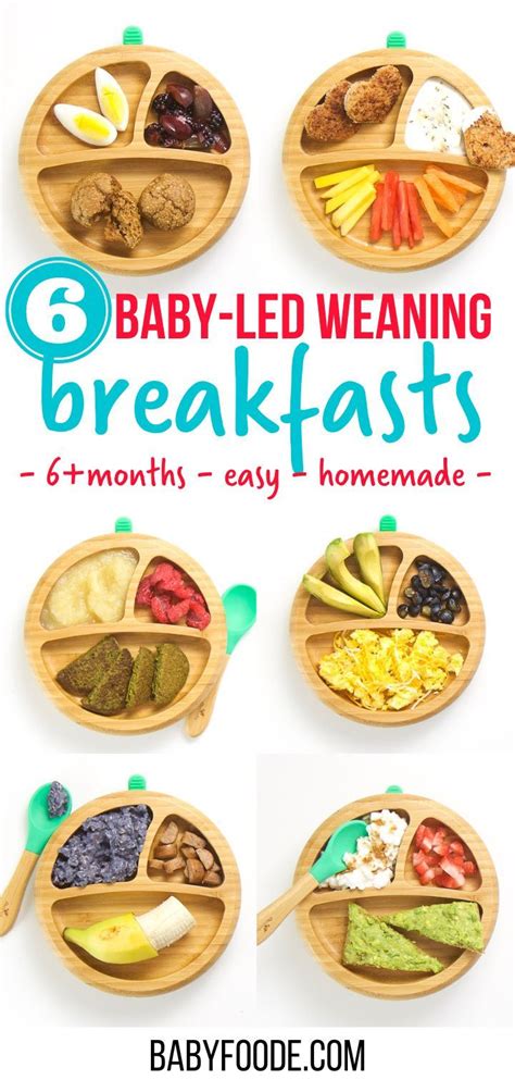 6 Baby-Led Weaning Breakfast Ideas (Easy to Make!) - Baby Foode ...