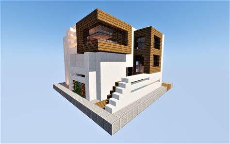 3D model Modern House Minecraft | CGTrader