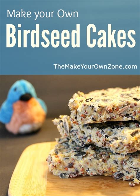 How To Make Homemade Birdseed Cakes