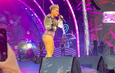 WATCH: Fan throws mom’s ashes on stage at Pink concert