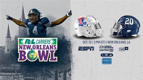 2020 New Orleans Bowl – Louisiana Tech vs Georgia Southern | MEGALOCKS