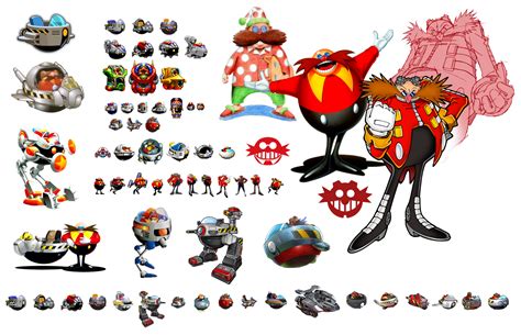 Eggman and Egg Mobile Evolution by warahi on DeviantArt