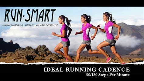 Ideal Running Cadence 180 SPM - YouTube