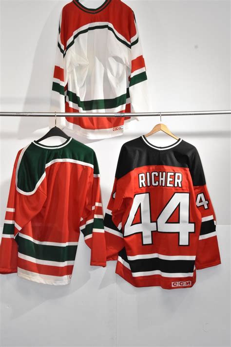 Sold Price: New Jersey Devils NHL Jerseys - December 6, 0119 9:00 AM EST