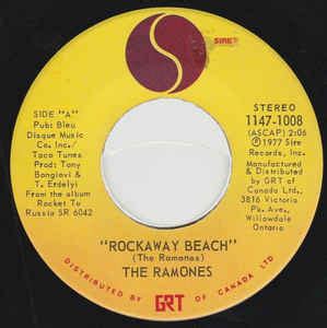 The Ramones* - Rockaway Beach (1977, Vinyl) | Discogs