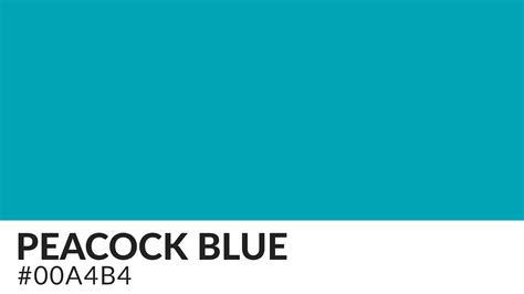 peacock blue color code | HipFonts