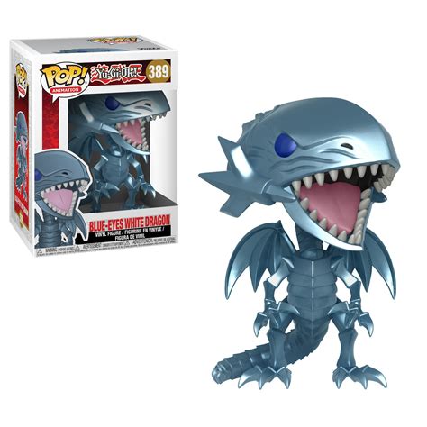 Funko Pop Animation: Yu-Gi-Oh! - Blue Eyes White Dragon Collectible Figure, Multicolor- Buy ...