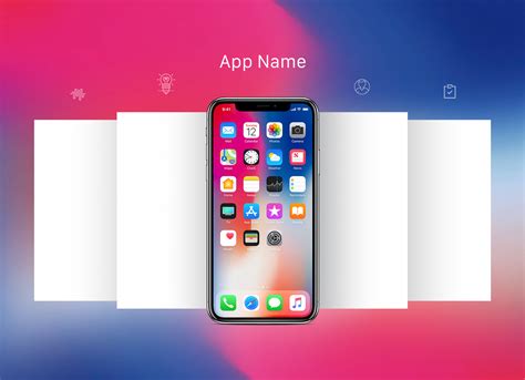 Free Apple iPhone X App Screen Mockup PSD - Good Mockups