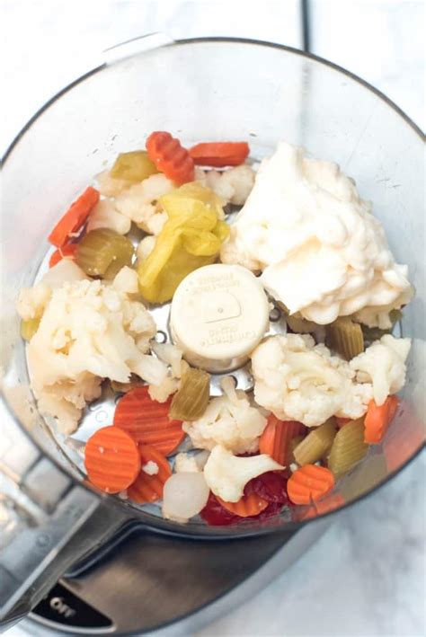 Giardiniera Sandwich Spread | Valerie's Kitchen