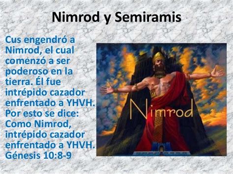 Nimrod y semiramis