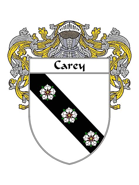 "Carey Coat of Arms/Family Crest" Framed Art Print for Sale by IrishArms | Redbubble