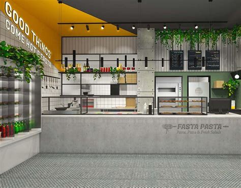 Juice & Health Bar Interior Design on Behance | Bar interior design ...