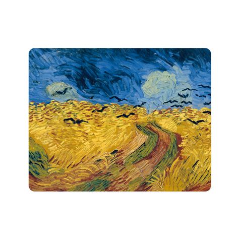 Mouse Pad , Van Gogh Wheatfield with crows | Museum Webshop - Museum ...