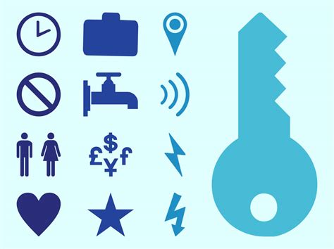 Basic Icons Set Vector Art & Graphics | freevector.com