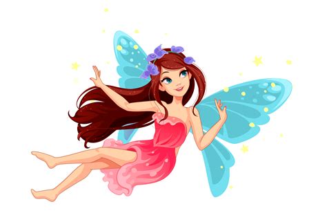 Cute Fairies Clip Art