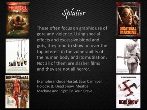 Horror Sub-Genres