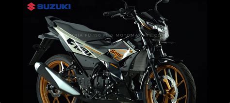 2023 Suzuki Satria FU 150 FI, Warna Velg Emas Hadir Di Varian Pearl Bright Ivory | MOTOMAXONE.COM