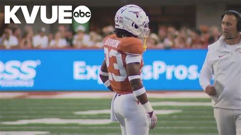 Pflugerville native Jahdae Barron exhibiting high football IQ for the Longhorns | KVUE - Win Big ...