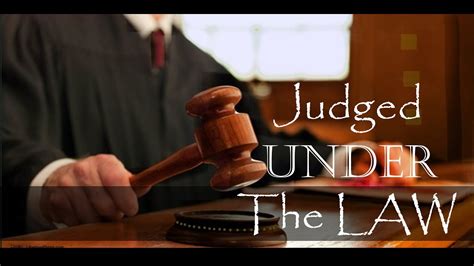 Judged Under the Law - YouTube