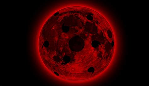 Blood moon or Tsukuyomi? Naruto references galore