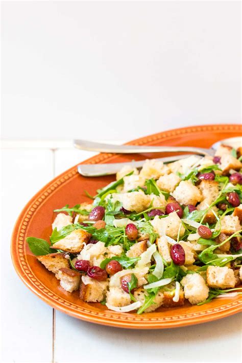 Roasted Grape Panzanella Salad Recipe