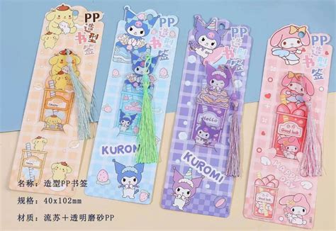 Sanrio Bookmark Sanrio Stationery Sanrio Stuff Sanrio Character Bookmarks - Etsy