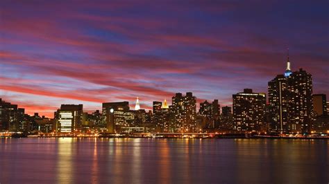 New York Sunset Wallpapers - Top Free New York Sunset Backgrounds - WallpaperAccess