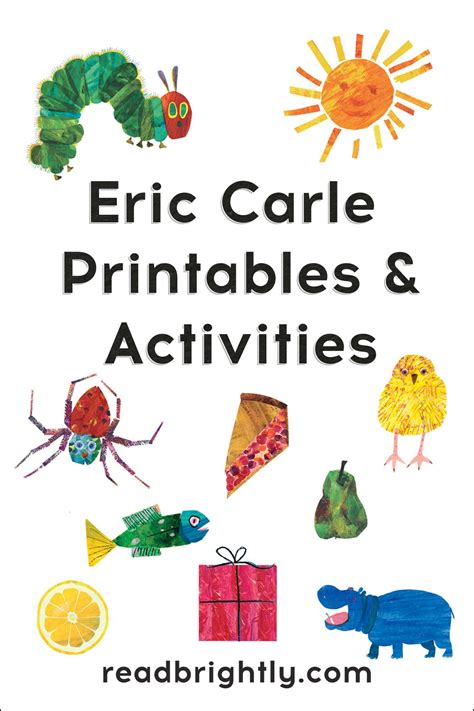 Eric Carle Printables & Activities | Brightly | Eric carle activities ...