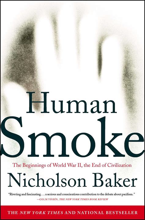 Human Smoke | Book by Nicholson Baker | Official Publisher Page | Simon ...