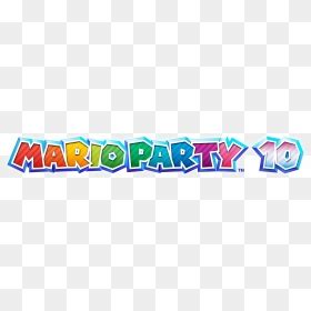 Mario Party 10 Logo - Mario Party 10 Title, HD Png Download - vhv