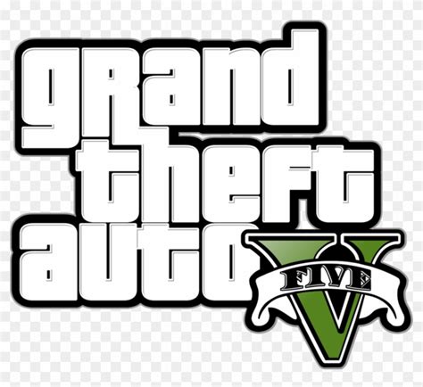 Gta Five Transparent - Gta 5 Logo Clipart, HD Png Download - 958x833 ...