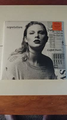 Taylor Swift Reputation 2lp Limited Edition Orange Translucent Vinyl