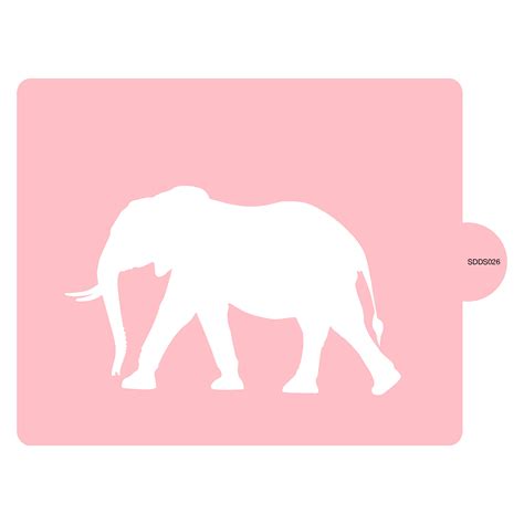 Elephant Stencil - SANDRA DILLON DESIGN