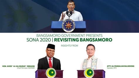 SONA 2020: BARMM execs revisit milestones of Bangsamoro - BARMM Official Website