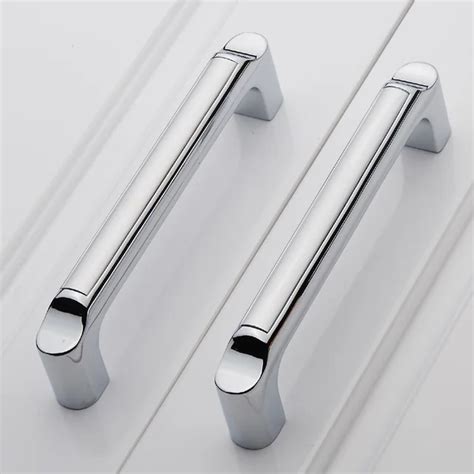 New 160mm luxury decorative zinc alloy drawer handle bedroom furniture handles and knobs Modern ...