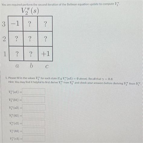 Solved Consider the given a 3 र 3 grid environment, shown in | Chegg.com